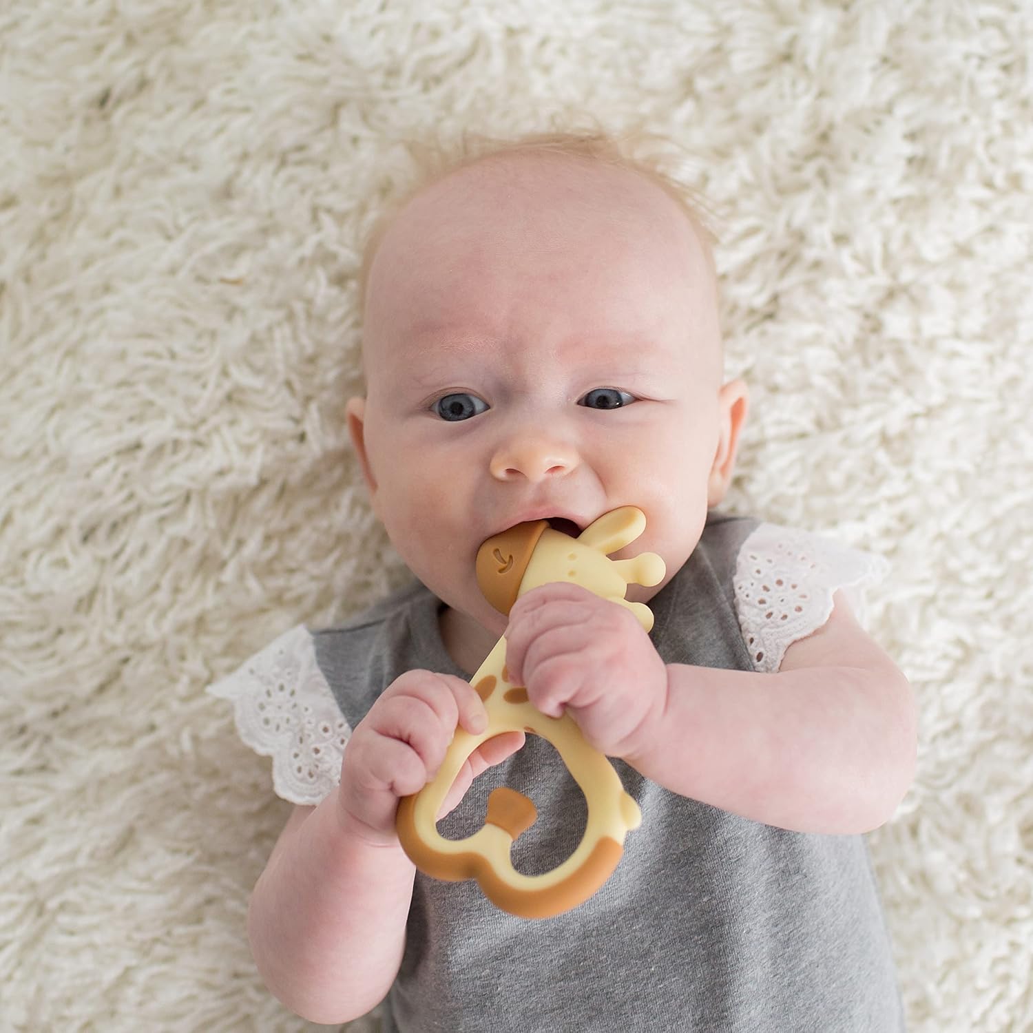 1760645293_Dr.-Browns-Ridgees-Giraffe-Massaging-Baby-Teether-Designed-by-a-Pediatric-Dentist-BPA-Free-3m.jpg Dr. Brown's Ridgees Giraffe, Massaging Baby Teether, Designed by a Pediatric Dentist, BPA Free, 3m+ - Image 6