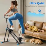 HXD-ERGO Stair Stepper for Home Gym,Folding Vertical Climber Cardio Exercise Machine,Stair Climber for Full Body Workout with Adjustable Handlebar for Women & Men - Image 4