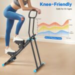 HXD-ERGO Stair Stepper for Home Gym,Folding Vertical Climber Cardio Exercise Machine,Stair Climber for Full Body Workout with Adjustable Handlebar for Women & Men - Image 6
