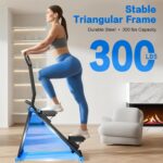 HXD-ERGO Stair Stepper for Home Gym,Folding Vertical Climber Cardio Exercise Machine,Stair Climber for Full Body Workout with Adjustable Handlebar for Women & Men - Image 7