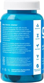 Goli Ashwagandha & Vitamin D Gummy - 60 Count - Mixed Berry, KSM-66, Vegan, Plant Based, Non-GMO, Gluten-Free & Gelatin Free Relax. Restore. Unwind, Pack of 1 - Image 3