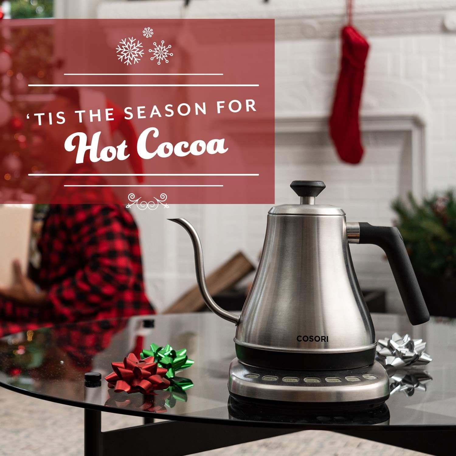 1760648720_COSORI-Gooseneck-Electric-Kettle-with-5-Variable-Presets-Pour-Over-Coffee-maker-100-Stainless-Steel-Inner-Lid-Bottom-1200-Watt-Quick-Heating-0.8L-Silver.jpg COSORI Gooseneck Electric Kettle with 5 Variable Presets, Pour Over & Coffee maker, 100% Stainless Steel Inner Lid & Bottom, 1200 Watt Quick Heating, 0.8L, Silver - Image 3