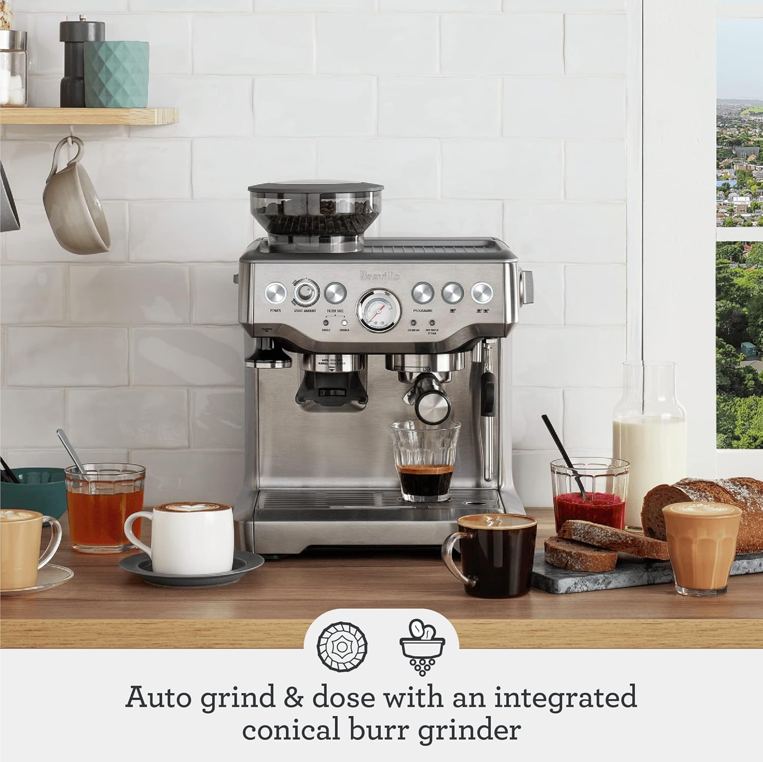 1760650001_Breville-Barista-Express-Espresso-Machine-BES870XL-Brushed-Stainless-Steel.jpg Breville Barista Express Espresso Machine BES870XL, Brushed Stainless Steel - Image 3