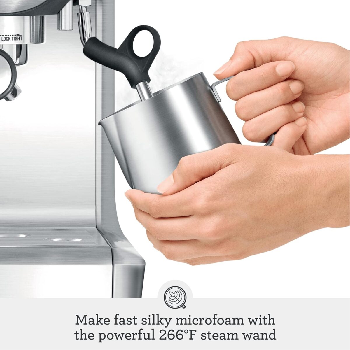 Breville Barista Express Espresso Machine BES870XL, Brushed Stainless Steel - Image 8