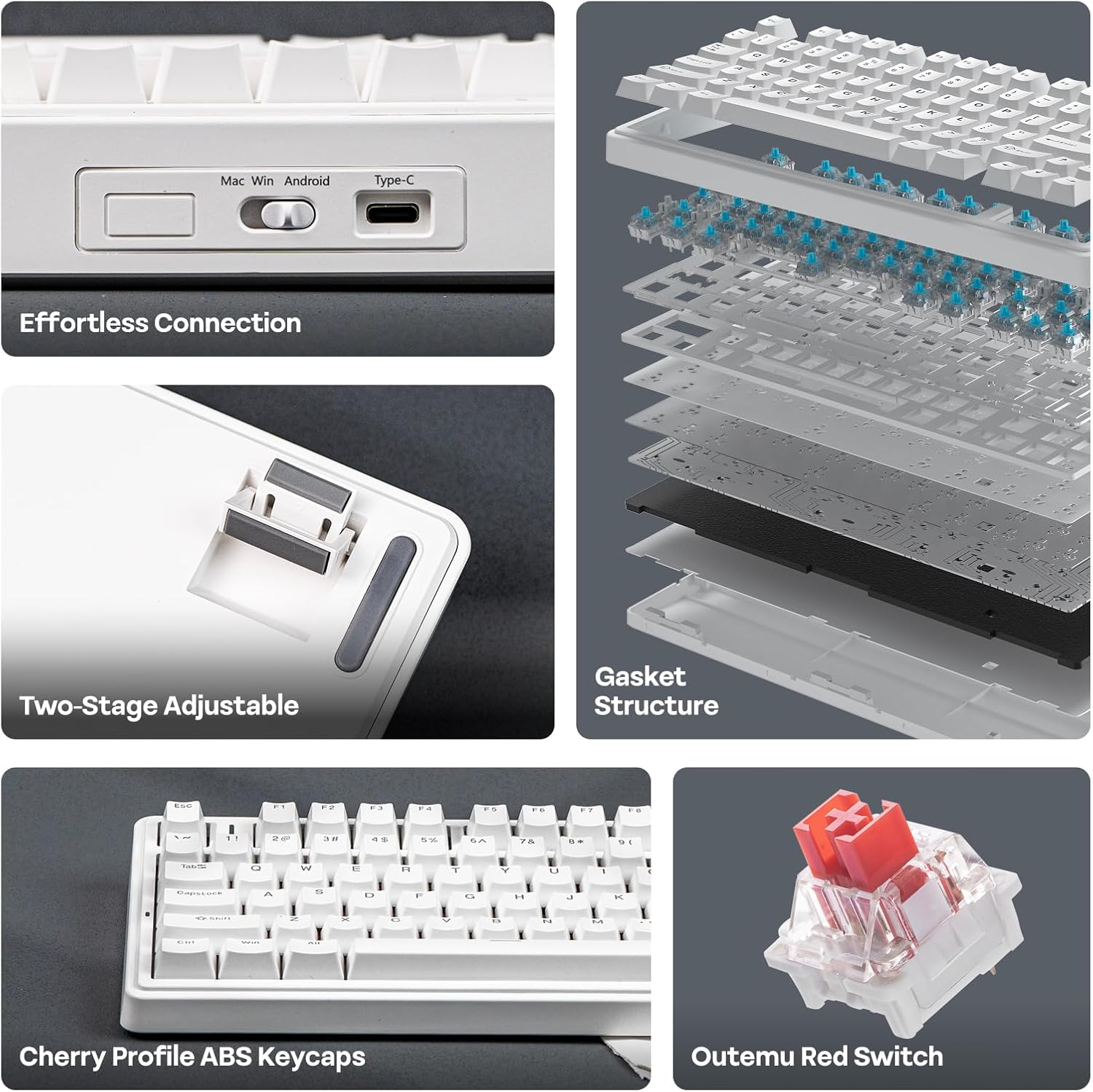 1760651633_EPOMAKER-Aula-F75-Wired-75-Gaming-Keyboard-with-Knob-Shine-Through-ABS-Keycap-Gasket-Structure-Programmable-Hot-Swappable-Creamy-Mechanical-Keyboard-for-GamesOffice-White.jpg EPOMAKER Aula F75-Wired 75% Gaming Keyboard with Knob, Shine Through ABS Keycap, Gasket Structure, Programmable, Hot Swappable Creamy Mechanical Keyboard for Games/Office (White) - Image 4