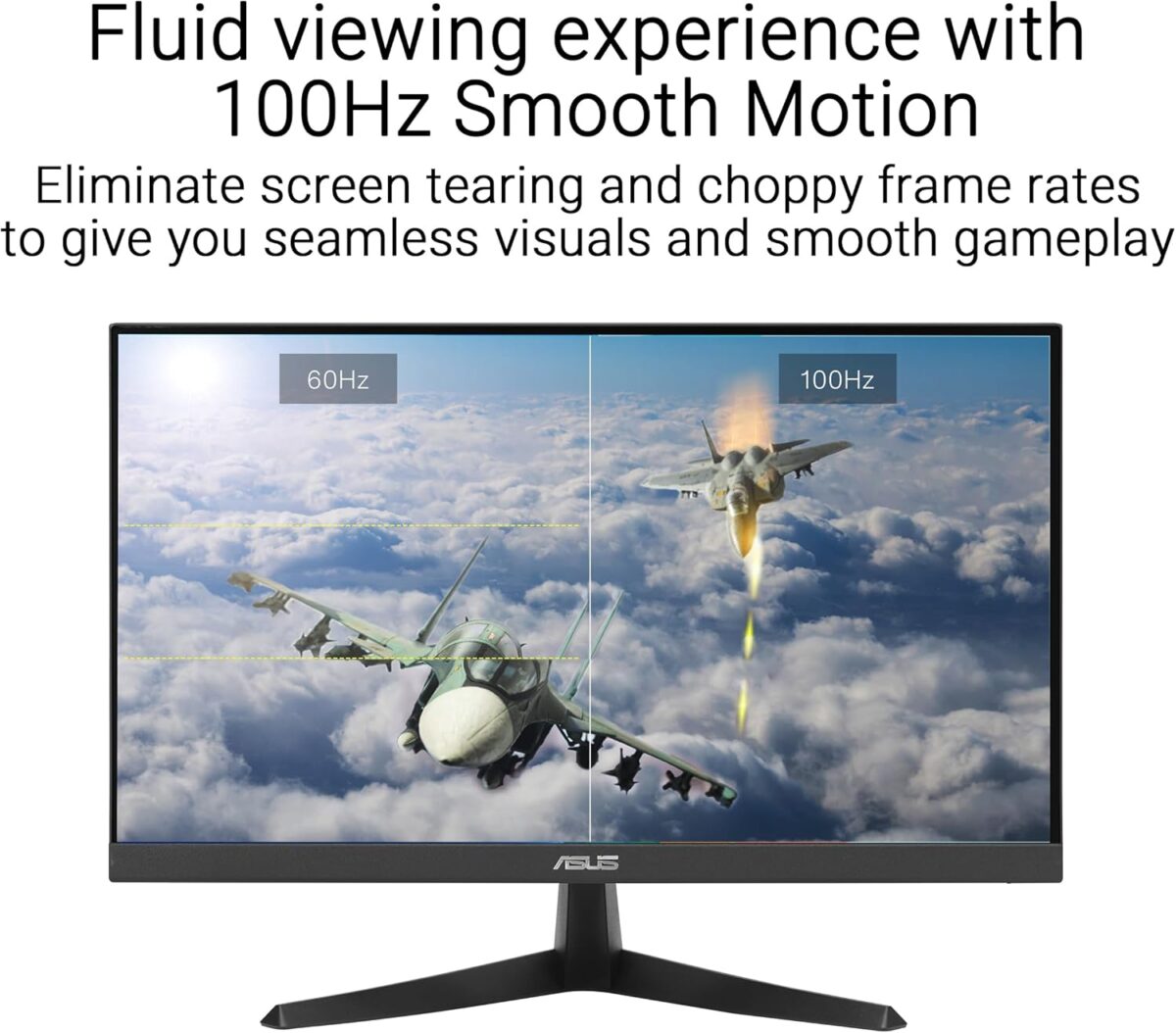 ASUS 22” (21.45" viewable) Eye Care Monitor (VY229HF) - Full HD, IPS, 100Hz, 1ms, SmoothMotion, Adaptive Sync, Eye Care Plus Technology, Blue Light Filter, Flicker Free, Tilt 3 yr Warranty - Image 4