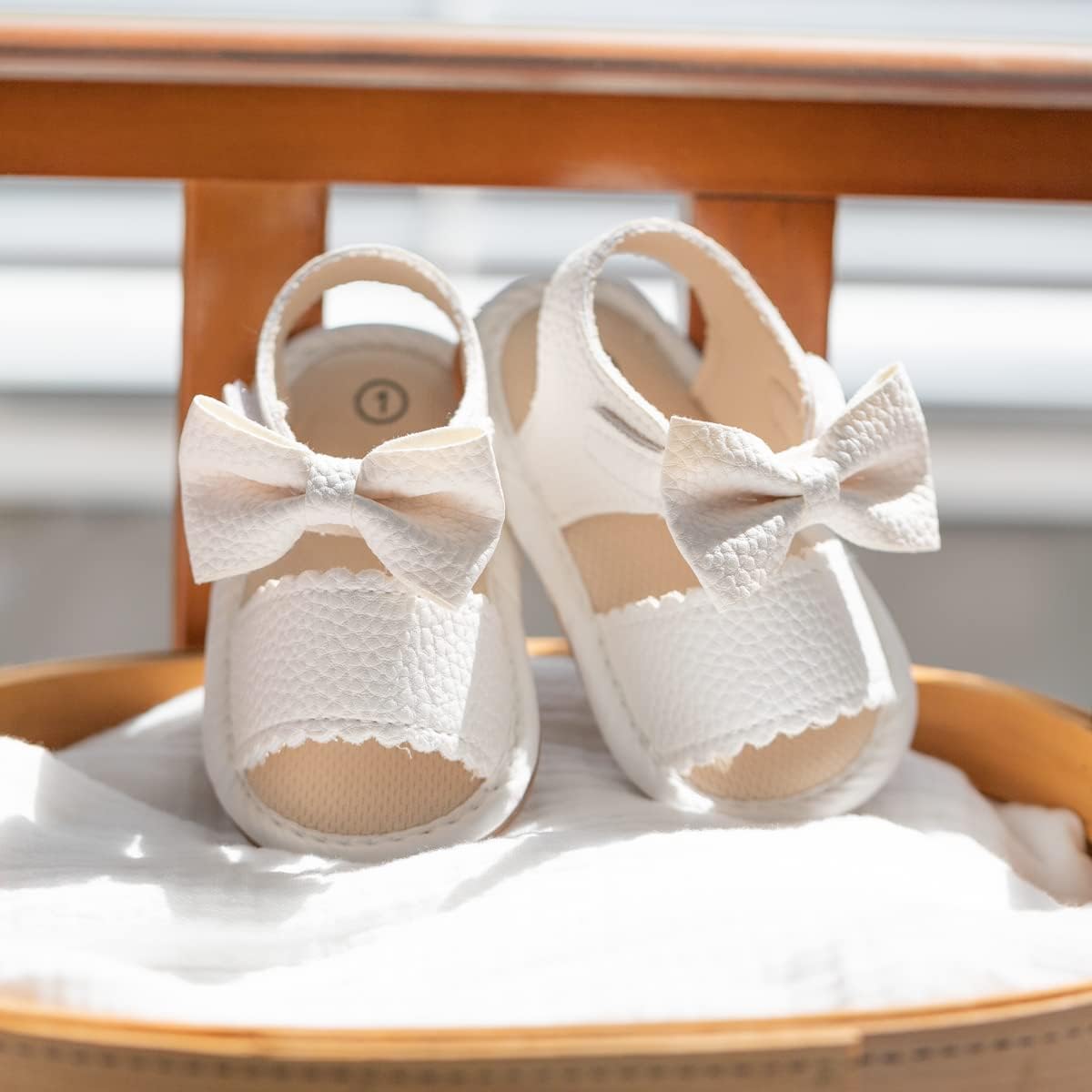 1760730222_Babelvit-Infant-Baby-Girl-Boy-Sandals-Comfort-Premium-Summer-Outdoor-Casual-Beach-Shoes-with-Flower-Bowknot-Anti-Slip-Rubber-Sole-Newborn-Toddler-Prewalker-First-Walking-Shoes.jpg Babelvit Infant Baby Girl Boy Sandals Comfort Premium Summer Outdoor Casual Beach Shoes with Flower Bowknot Anti Slip Rubber Sole Newborn Toddler Prewalker First Walking Shoes - Image 4