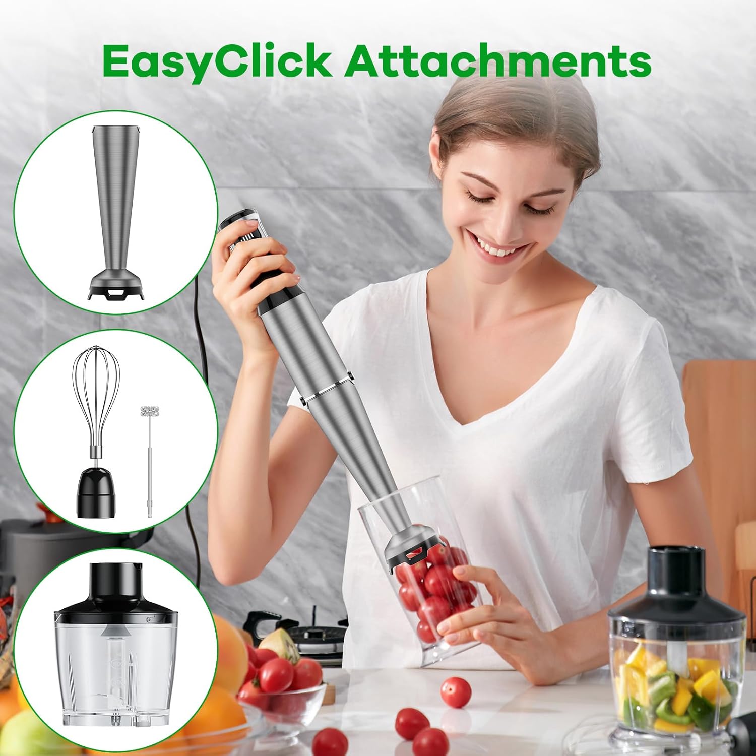 1760732610_Immersion-Blender-Handheld-Corded-Hand-Blenders-Set-1100W-Trigger-Variable-Speed-5-in-1-Stick-Emulsifier-with-Chopper-Whisk-and-Frother-for-Soup-Baby-Food-and-Smoothies.jpg Immersion Blender Handheld Corded Hand Blenders Set 1100W, Trigger Variable Speed 5 in 1 Stick Emulsifier with Chopper, Whisk and Frother for Soup, Baby Food and Smoothies - Image 5