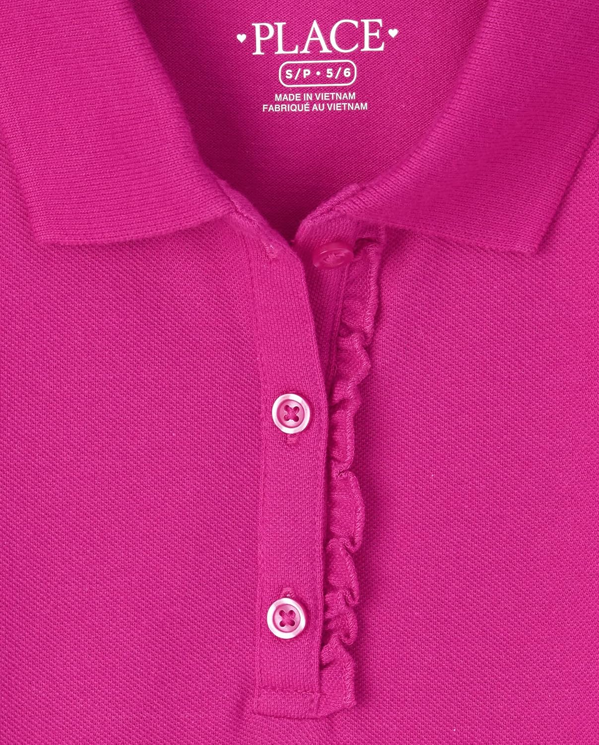 1760733297_The-Childrens-Place-Girls-Short-Sleeve-Ruffle-Polo-Dress.jpg The Children's Place Girls' Short Sleeve Ruffle Polo Dress - Image 3