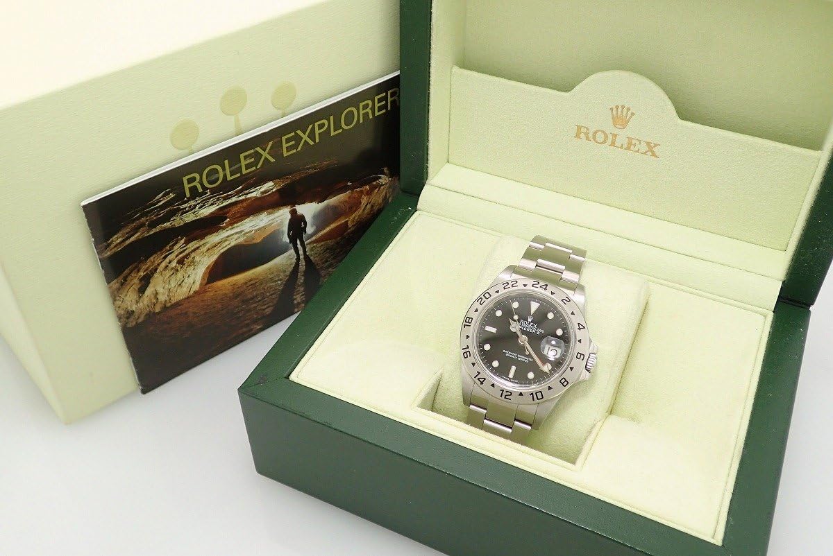 1760733648_Rolex-Oyster-Perpetual-Explorer-II-Steel-Mens-Watch-16570.jpg Rolex Oyster Perpetual Explorer II Steel Mens Watch 16570 - Image 8