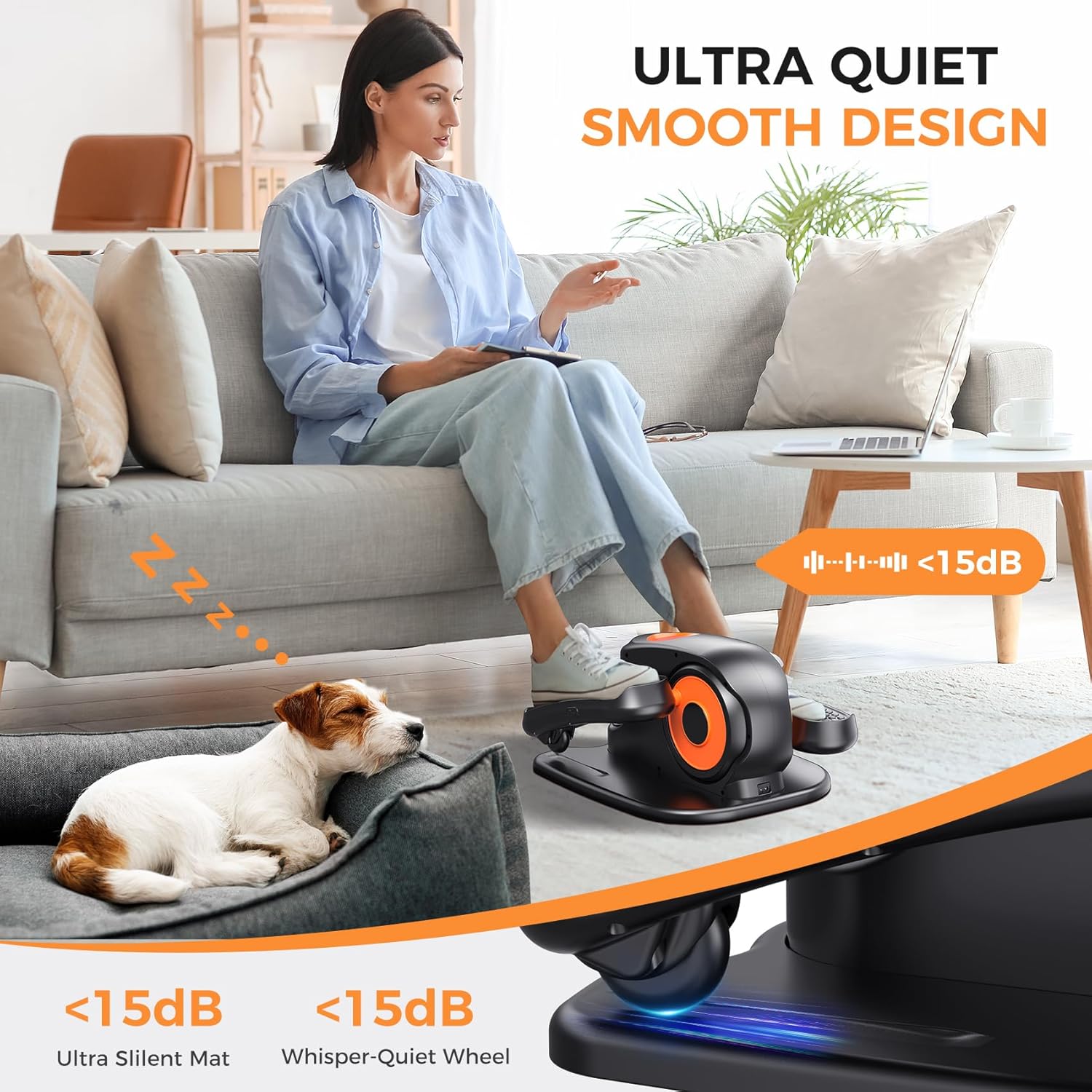 1760734185_Under-Desk-Elliptical-Machine-2-in-1-Electric-Ellipse-Leg-Exerciser-for-Seniors-Quiet-Compact-Pedal-Exerciser-with-Remote-12-Speed-Elliptical-Exercise-Machine-for-Home-Office.jpg Under Desk Elliptical Machine, 2-in-1 Electric Ellipse Leg Exerciser for Seniors, Quiet & Compact Pedal Exerciser with Remote, 12 Speed Elliptical Exercise Machine for Home Office - Image 6
