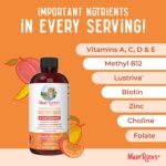 MaryRuth Organics Liquid Multivitamin+Hair Growth | Biotin 10000mcg | Lustriva Hair Growth Supplement | Clinically Tested in Women for Thicker Hair&Facial Wrinkle | Skin Care | Ages 18+ | 15.22 Fl Oz - Image 8