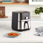 Instant Pot 4QT Vortex Plus 6-in-1 Mini Air Fryer, Custom Program Options, Crisps, Broils, Roasts, Dehydrates, Bakes, Reheats, 100+ In-App Recipes, Stainless Steel,4 Quarts - Image 3