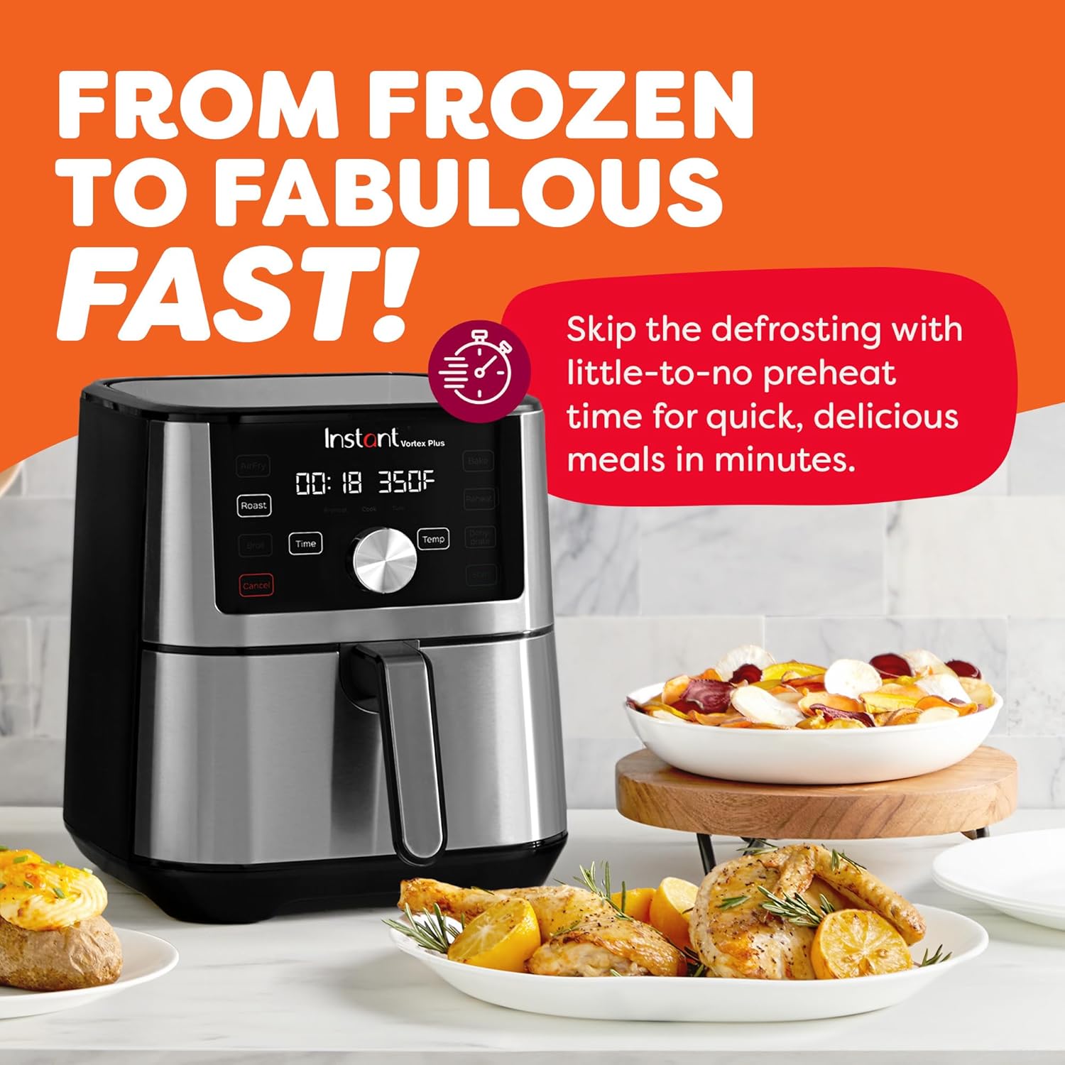 1760735673_Instant-Pot-4QT-Vortex-Plus-6-in-1-Mini-Air-Fryer-Custom-Program-Options-Crisps-Broils-Roasts-Dehydrates-Bakes-Reheats-100-In-App-Recipes-Stainless-Steel4-Quarts.jpg Instant Pot 4QT Vortex Plus 6-in-1 Mini Air Fryer, Custom Program Options, Crisps, Broils, Roasts, Dehydrates, Bakes, Reheats, 100+ In-App Recipes, Stainless Steel,4 Quarts - Image 5