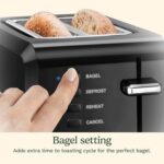 Cuisinart CPT-122BK 2-Slice Compact Plastic Toaster, Black - Image 4