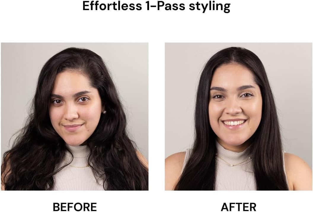 1760735815_LANGE-HAIR-Le-Ceramique-1-Pass-Flat-Iron-Hair-Straightener-Fast-Heating-Ceramic-Flat-Iron-Best-Hot-Tools-Professional-Hair-Straightener-to-Lock-in-Moisture-Shine-Blush.jpg L'ANGE HAIR Le Ceramique 1-Pass Flat Iron Hair Straightener | Fast Heating Ceramic Flat Iron | Best Hot Tools Professional Hair Straightener to Lock in Moisture & Shine | (Blush) - Image 6
