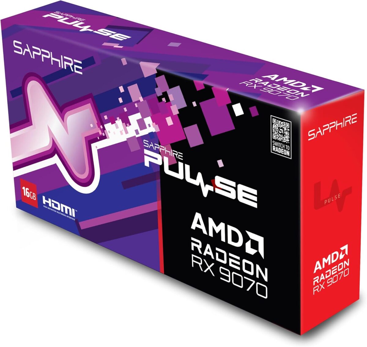 Sapphire 11349-03-20G Pulse AMD Radeon™ RX 9070 Gaming Graphics Card with 16GB GDDR6, AMD RDNA 4 - Image 8