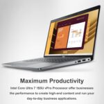 Dell Latitude 5450 5000 AI Business Laptop (14" FHD, Intel 12-Core Ultra 7 155U (> i7-1355U), 32GB DDR5 RAM, 1TB SSD) Backlit, 1080p IR Webcam, 2X Thunderbolt 4, Ethernet, Wi-Fi 6E, Win 11 Pro, 2025 - Image 4