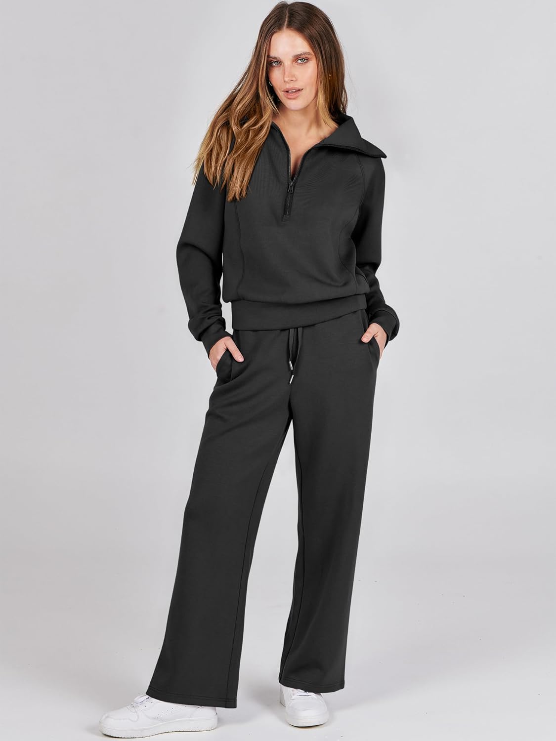 1760740617_ANRABESS-Women-2-Piece-Outfits-2025-Fall-Fashion-Airport-Wide-Leg-Pants-Lounge-Set-Leisure-Travel-Vacation-Clothes-Sweatsuits.jpg ANRABESS Women 2 Piece Outfits 2025 Fall Fashion Airport Wide Leg Pants Lounge Set Leisure Travel Vacation Clothes Sweatsuits - Image 3