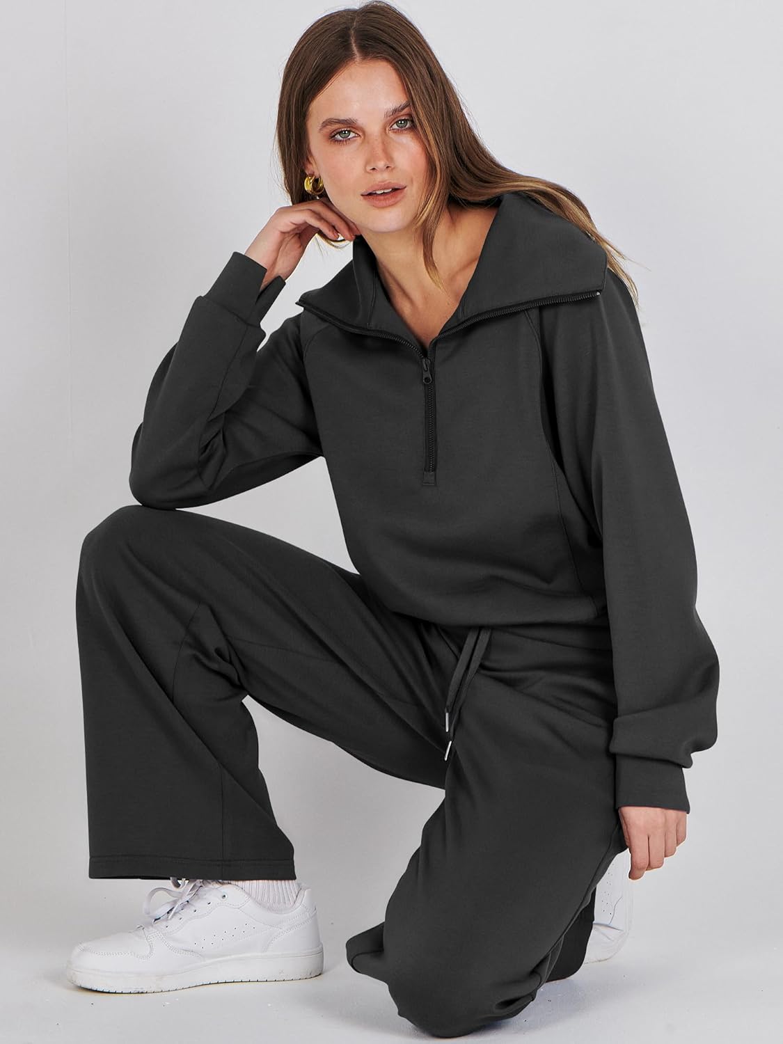 1760740625_ANRABESS-Women-2-Piece-Outfits-2025-Fall-Fashion-Airport-Wide-Leg-Pants-Lounge-Set-Leisure-Travel-Vacation-Clothes-Sweatsuits.jpg ANRABESS Women 2 Piece Outfits 2025 Fall Fashion Airport Wide Leg Pants Lounge Set Leisure Travel Vacation Clothes Sweatsuits - Image 8