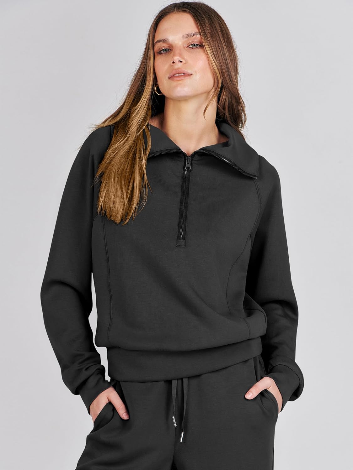 1760740626_ANRABESS-Women-2-Piece-Outfits-2025-Fall-Fashion-Airport-Wide-Leg-Pants-Lounge-Set-Leisure-Travel-Vacation-Clothes-Sweatsuits.jpg ANRABESS Women 2 Piece Outfits 2025 Fall Fashion Airport Wide Leg Pants Lounge Set Leisure Travel Vacation Clothes Sweatsuits - Image 9