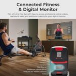 Sunny Health & Fitness Magnetic Rowing Machine for Home Exercise, Quiet & Smooth Rower with Compact Storage and Optional Free SunnyFit App Connectivity - Image 6