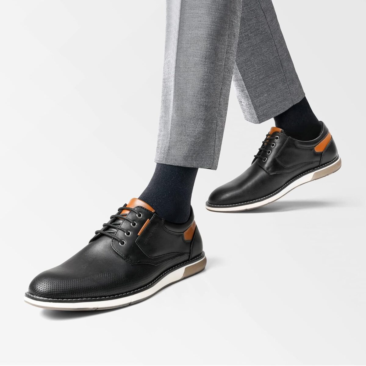 Bruno Marc Men's Casual Dress Oxfords Shoes Business Formal Derby Sneakers - Image 8