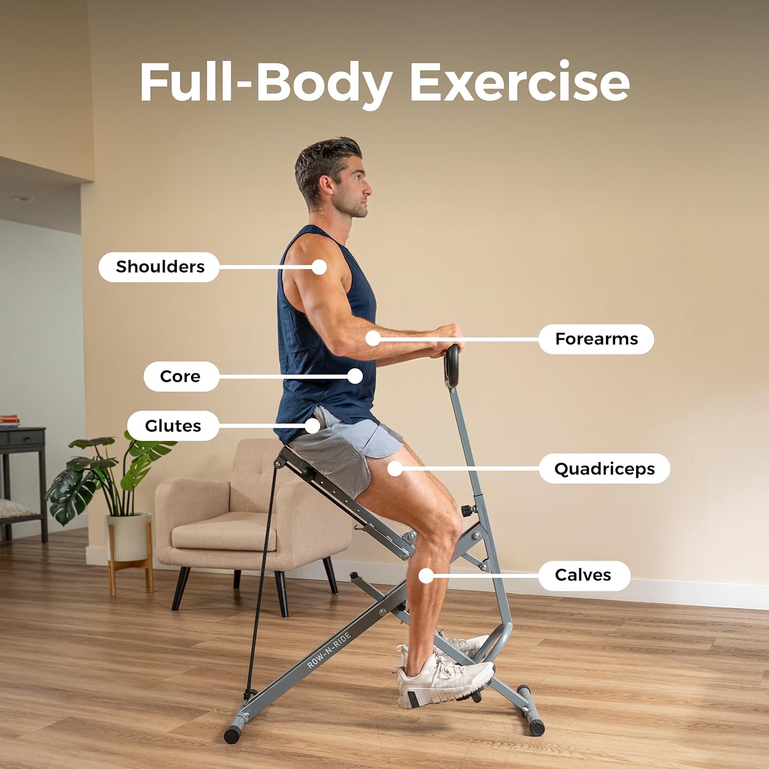 1760823505_Sunny-Health-Fitness-Smart-Row-N-Ride-Glute-Leg-Trainer-Foldable-Squat-Assist-Rower-with-Exclusive-SunnyFit-App-Connection.jpg Sunny Health & Fitness Smart Row-N-Ride Glute & Leg Trainer, Foldable Squat Assist Rower with Exclusive SunnyFit App Connection - Image 3