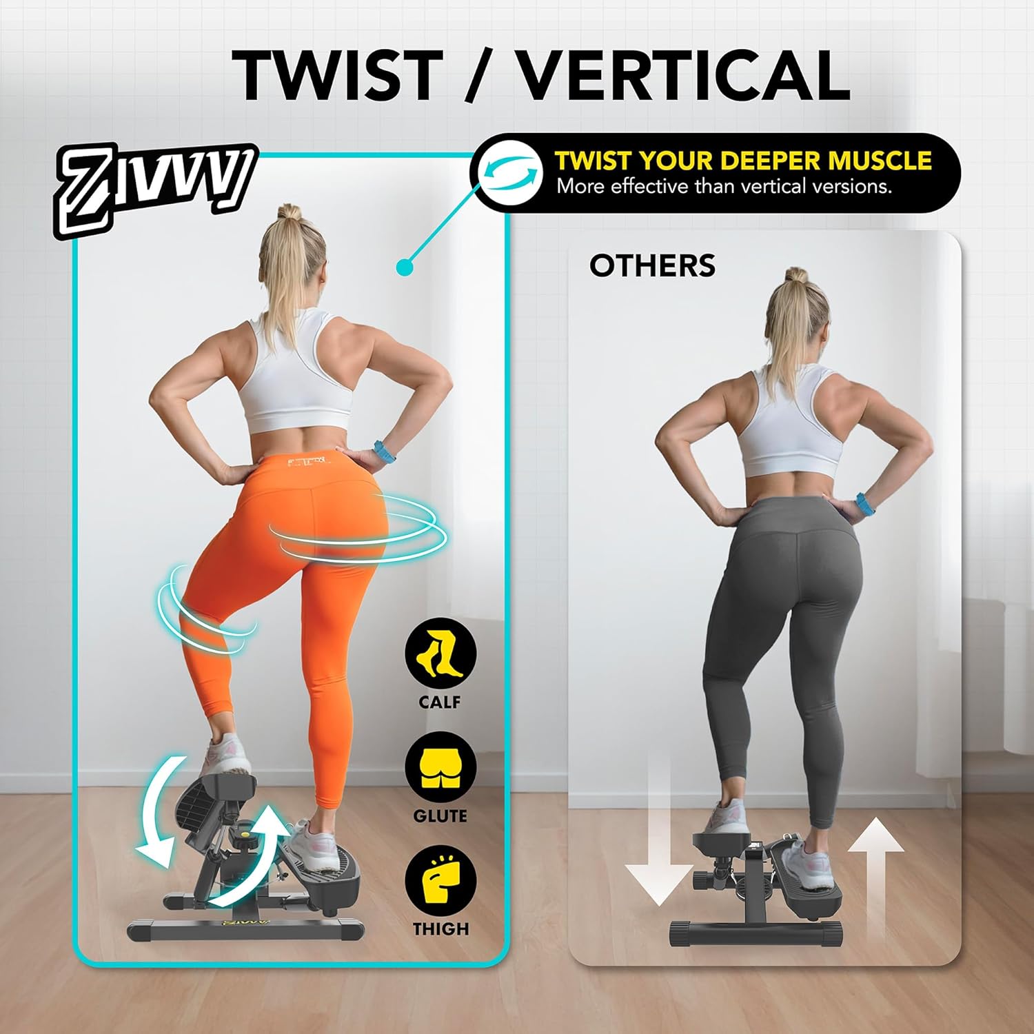 1760823824_ZIWWVY-Mini-Twist-Stepper-Stepper-Machine-with-330LBS-Weight-Capacity-Mini-Stepper-for-Full-Body-Workout-Adjustable-Step-Height-Smooth-and-Quiet-Step-Machine-for-Men-Women.jpg ZIWWVY- Mini Twist Stepper, Stepper Machine with 330LBS Weight Capacity, Mini Stepper for Full Body Workout, Adjustable Step Height, Smooth and Quiet, Step Machine for Men Women - Image 4