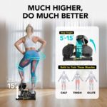 ZIWWVY- Mini Twist Stepper, Stepper Machine with 330LBS Weight Capacity, Mini Stepper for Full Body Workout, Adjustable Step Height, Smooth and Quiet, Step Machine for Men Women - Image 8