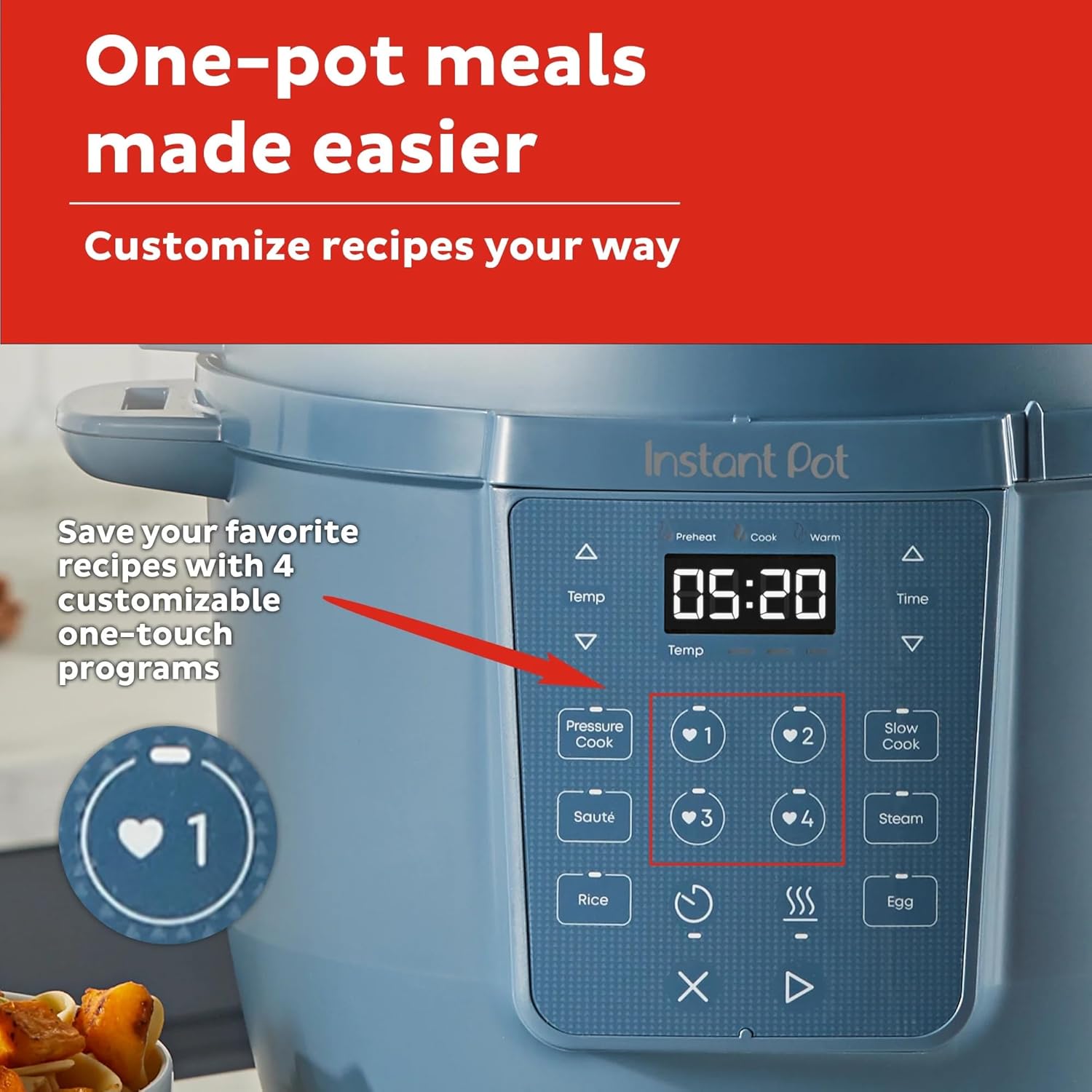 1760826471_Instant-Pot-RIO-Chef-Series-6QT-7-in-1-Multi-Cooker-Blue.jpg Instant Pot RIO Chef Series 6QT 7-in-1 Multi-Cooker (Blue) - Image 4