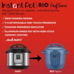 Instant Pot RIO Chef Series 6QT 7-in-1 Multi-Cooker (Blue) - Image 9
