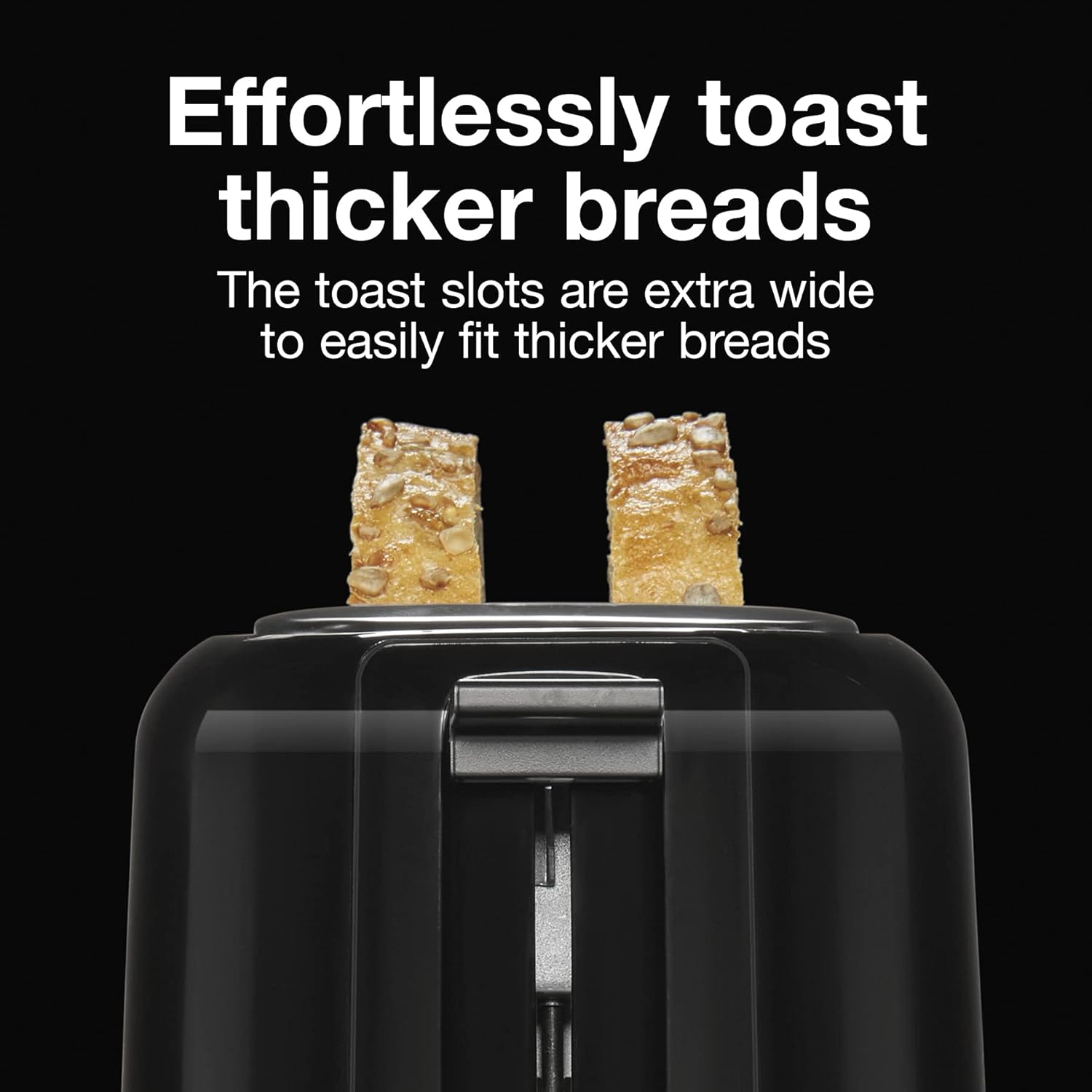 1760826959_Proctor-Silex-2-Slice-Toaster-with-Extra-Wide-Slots-for-Bagels-Cool-Touch-Walls-Shade-Selector-Toast-Boost-Auto-Shut-off-and-Cancel-Button-Black-22305.jpg Proctor Silex 2-Slice Toaster with Extra Wide Slots for Bagels, Cool-Touch Walls, Shade Selector, Toast Boost, Auto Shut-off and Cancel Button, Black (22305) - Image 3