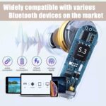 Wireless Earbuds Bluetooth 5.0 Headphones Noise Cancelling Air Buds Pods 3D Stereo Ear pods in-Ear Ear Buds with Deep Bass Earphones Sport Headsets for Android/Samsung/Apple iPhone - Image 3