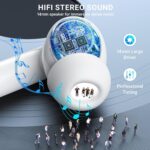 Wireless Earbuds Bluetooth 5.0 Headphones Noise Cancelling Air Buds Pods 3D Stereo Ear pods in-Ear Ear Buds with Deep Bass Earphones Sport Headsets for Android/Samsung/Apple iPhone - Image 5