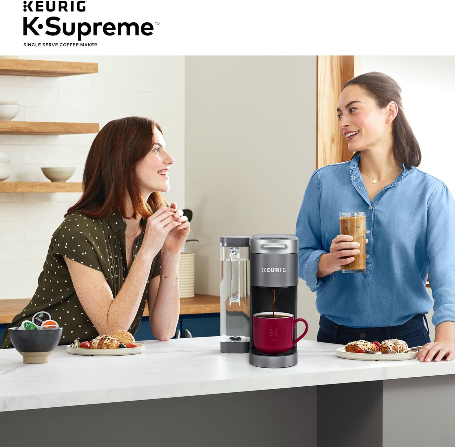 1760828380_Keurig-K-Supreme-Single-Serve-K-Cup-Pod-Coffee-Maker-MultiStream-Technology-4-Brew-Sizes-66oz-Dual-Position-Removable-Reservoir-Gray.jpg Keurig K-Supreme Single Serve K-Cup Pod Coffee Maker, MultiStream Technology, 4 Brew Sizes, 66oz Dual-Position Removable Reservoir, Gray - Image 14