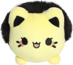 Aurora® Enchanting Tasty Peach® Honeybee Meowchi Stuffed Animal - Bright & Colorful Design - Showpiece Plush - Yellow 7 Inches - Image 3