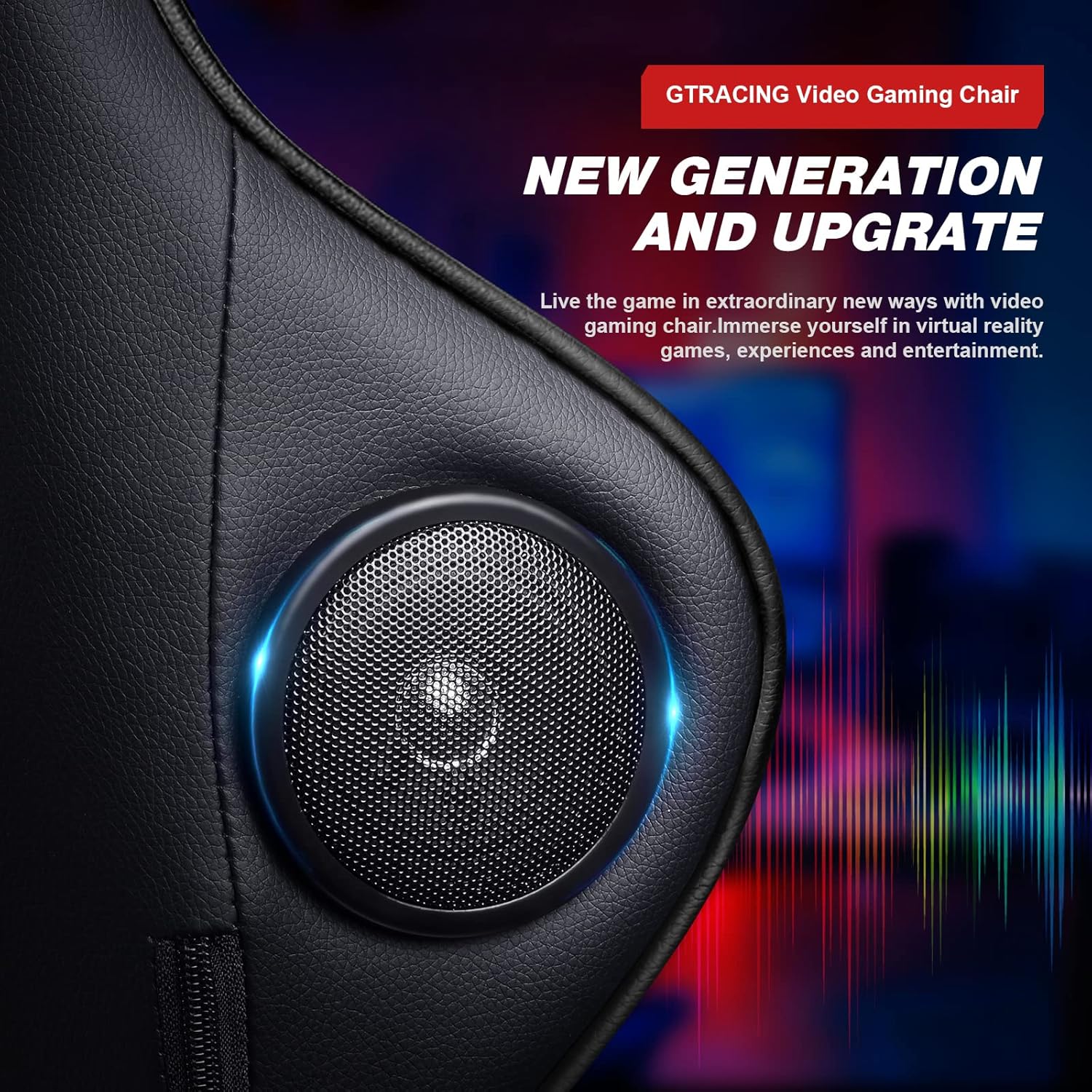 1760834284_GTRACING-Gaming-Chair-with-Footrest-Speakers-Video-Game-Chair-Bluetooth-Music-Heavy-Duty-Ergonomic-Computer-Office-Desk-Chair.jpg GTRACING Gaming Chair with Footrest Speakers Video Game Chair Bluetooth Music Heavy Duty Ergonomic Computer Office Desk Chair - Image 4