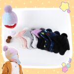 Baby Beanie Hat Pom Full Hood Hat Toddler Winter Hat Fleece Earflap Cap for 6M-4T Boys Girls Winter - Image 6