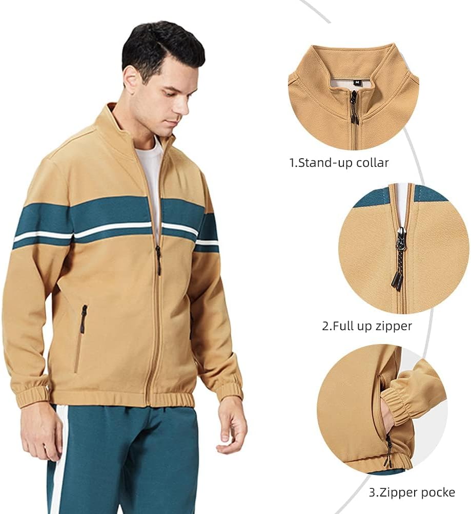 1760838880_LBL-Leading-the-Better-Life-Mens-Sweat-Suit-2-Piece-Outfit-Casual-Contrast-Sports-Jogging-Tracksuits-Set.jpg LBL Leading the Better Life Men's Sweat Suit 2 Piece Outfit Casual Contrast Sports Jogging Tracksuits Set - Image 4