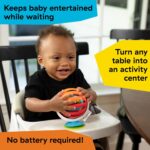 Baby Einstein Sticky Spinner BPA-free Suction Cup High Chair Activity Toy and Tray Toy for Early Development, 3mo+ - Image 3