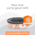 Diaper Genie Bags Refills 270 Count (Pack of 3) Clean Laundry Scent | Diaper Pail Refills with Max Odor Lock | Holds up to 810 Newborn Diapers - Image 3