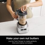 Ninja SS151 TWISTi Blender DUO, High-Speed 1600 WP Smoothie Maker & Nutrient Extractor* 5 Functions Smoothie, Spreads & More, smartTORQUE, 34-oz. Pitcher & (2) To-Go Cups, Gray - Image 9