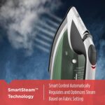 BLACK+DECKER Vitessa Advanced Steam Iron, ICR2020, Even Steam Nonstick Soleplate, Auto Shutoff, Tangle-Free Retractabel Cord, Green - Image 4
