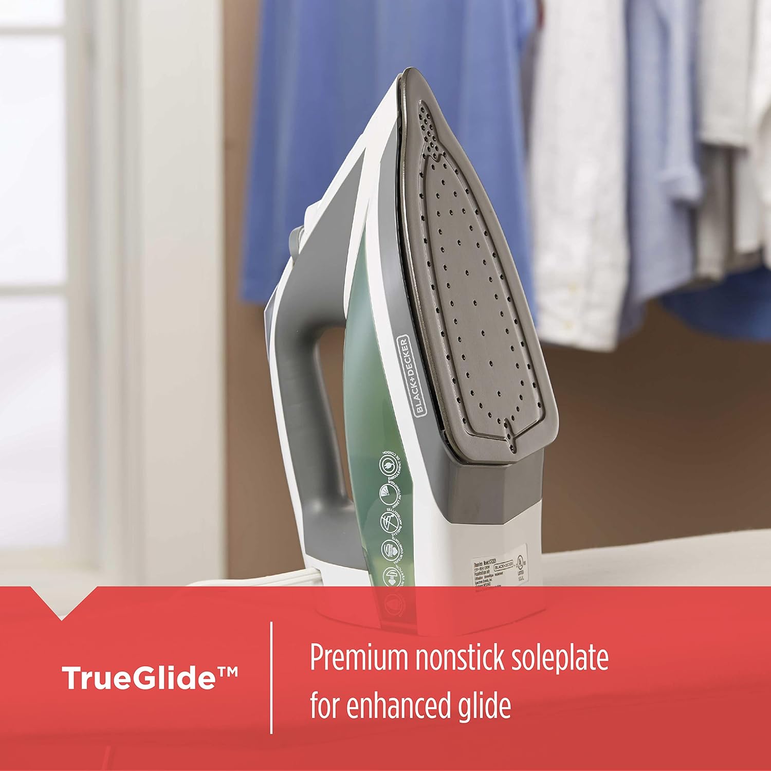 1760907206_BLACKDECKER-Vitessa-Advanced-Steam-Iron-ICR2020-Even-Steam-Nonstick-Soleplate-Auto-Shutoff-Tangle-Free-Retractabel-Cord-Green.jpg BLACK+DECKER Vitessa Advanced Steam Iron, ICR2020, Even Steam Nonstick Soleplate, Auto Shutoff, Tangle-Free Retractabel Cord, Green - Image 6