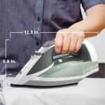 BLACK+DECKER Vitessa Advanced Steam Iron, ICR2020, Even Steam Nonstick Soleplate, Auto Shutoff, Tangle-Free Retractabel Cord, Green - Image 9