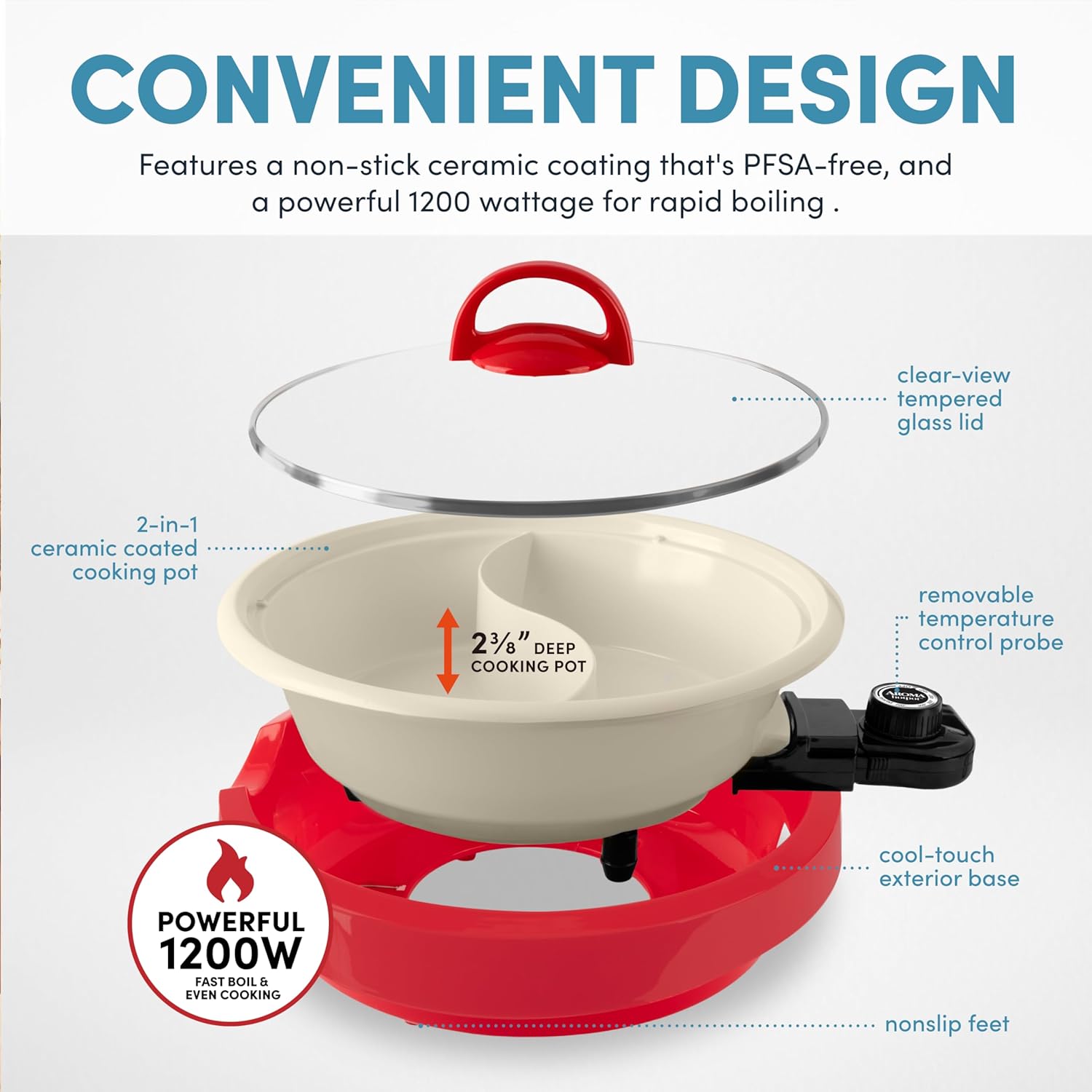 1760914003_AROMA®-Divided-Electric-Shabu-Shabu-Hot-Pot-with-PFAS-Free-Ceramic-Coated-Pot-2.5-Quarts.jpg AROMA® Divided Electric Shabu Shabu Hot Pot with PFAS-Free Ceramic-Coated Pot (2.5 Quarts) - Image 4