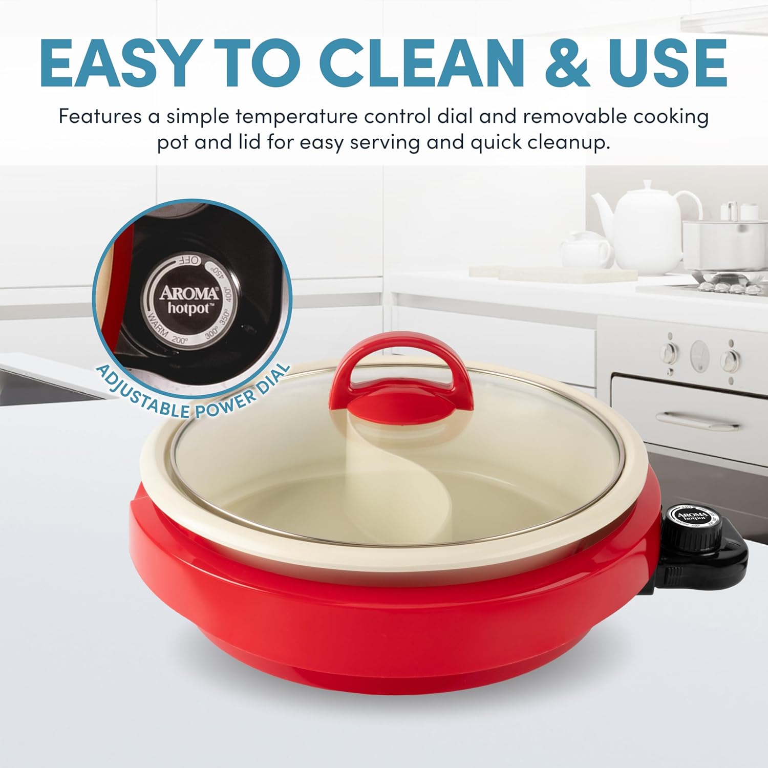 1760914004_AROMA®-Divided-Electric-Shabu-Shabu-Hot-Pot-with-PFAS-Free-Ceramic-Coated-Pot-2.5-Quarts.jpg AROMA® Divided Electric Shabu Shabu Hot Pot with PFAS-Free Ceramic-Coated Pot (2.5 Quarts) - Image 5