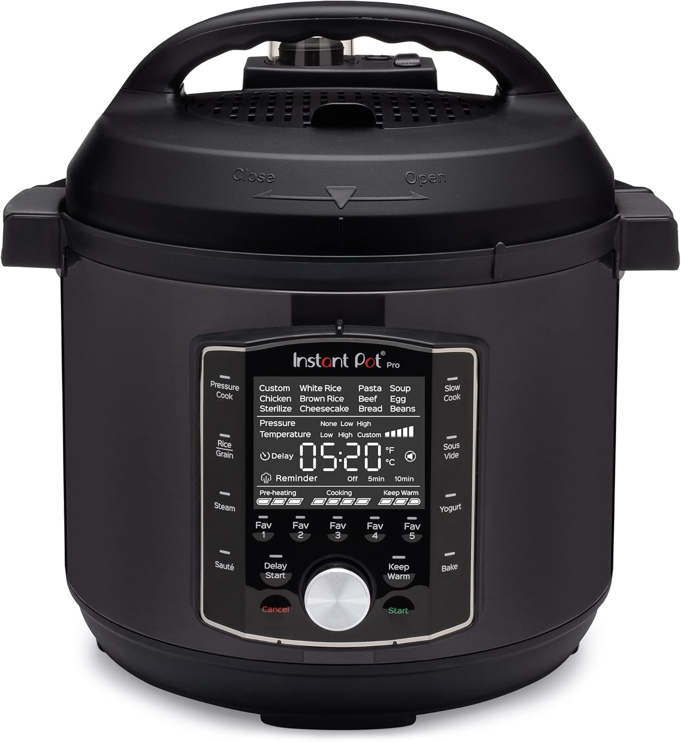 1760914630_Instant-Pot-Pro-10-in-1-Pressure-Cooker-8QT-0-and-Tempered-Glass-Lid-10.2-In-8-Qt.jpg Instant Pot Pro 10-in-1 Pressure Cooker (8QT, 0) and Tempered Glass Lid (10.2-In, 8-Qt) - Image 3