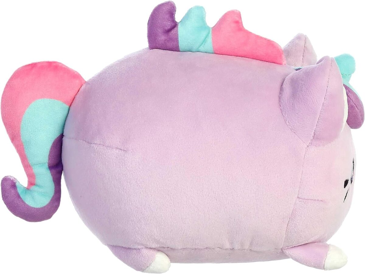 Aurora® Enchanting Tasty Peach® Lavender Dream Meowchi Stuffed Animal - Bright & Colorful Design - Showpiece Plush - Purple 7 Inches - Image 5